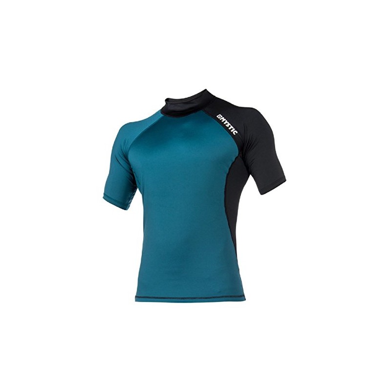 Mystic Crossfire S/S Rashvest Teal