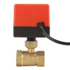 25mm Internal Thread DC12V G3/4 Brass Ball Valve, 2Way Motorized