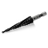 FOCSTOL Cobalt Step Drill Bit - 1/8''-1/2'' Four Spiral Flute