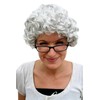 WIG ME UP - PW0035-K309 Wig Grey Curls Granny Granny