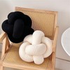 champracer Knotted Cushion - Round Throw Cushion, Sofa Knotted Cushion,