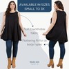Azules Sleeveless Tunic Tops for Women - Casual Flowy Tank,