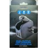 POWERXCEL - Dual Output Car Charger With Power Plug -