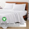LANE LINEN 100% Organic Cotton Twin XL Sheets Set 3-Piece