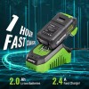 WORKPRO 20V Cordless Drill Driver Kits 3/8'' Keyless Chuck 2.0Ah