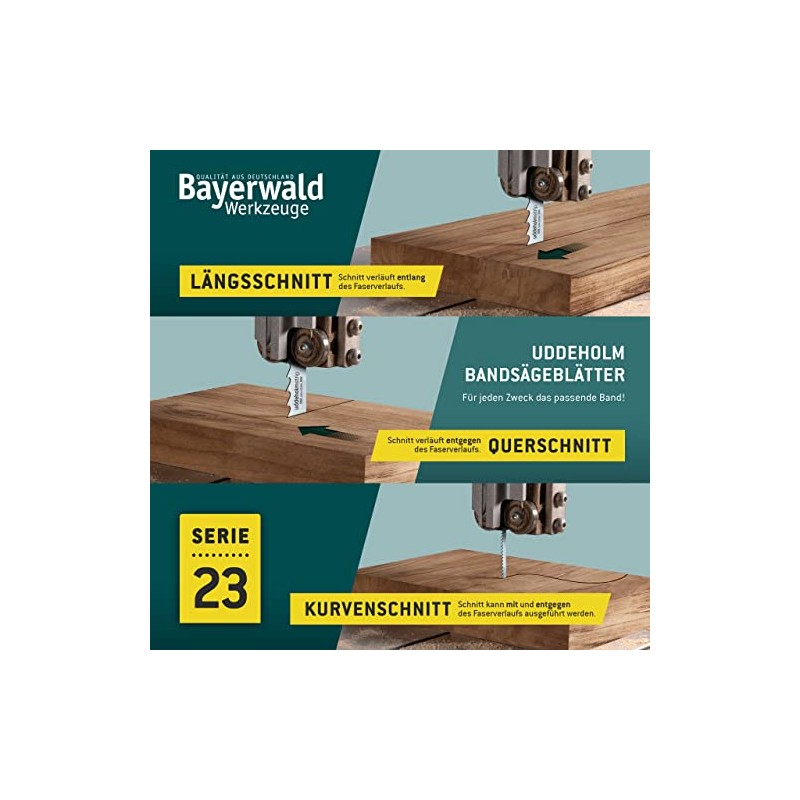 Bayerwald Uddeholm Band Saw Blade 1425 x 8 x 0.4