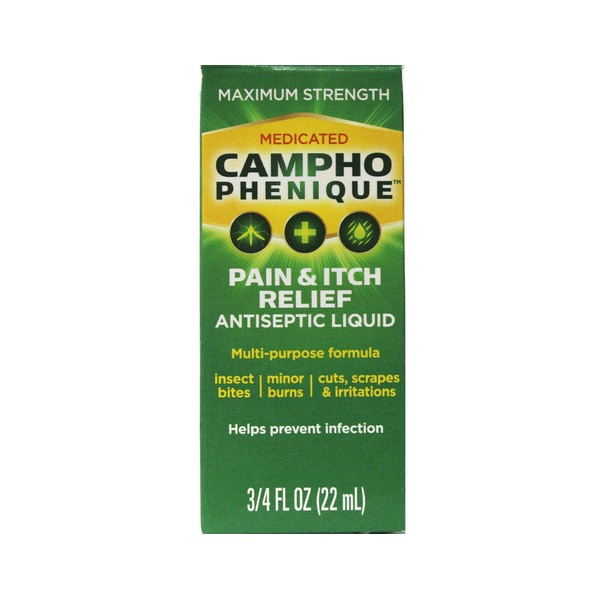 Pack Of 3 Each Campho Phenique Liquid 0.75Oz Pt#30024515005