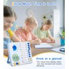 3-in-1 Visual Timer Task Timer with Chore Chart Board, ADHD