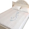 Quilted Waterproof RV Short Queen Mattress Protector Pad for 60