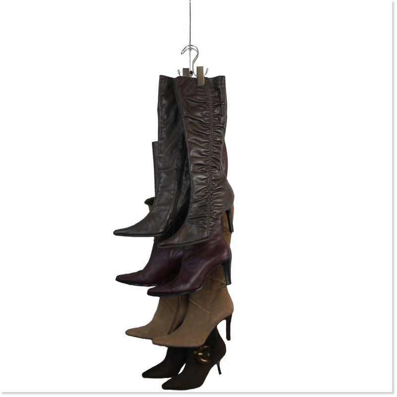 Boottique Boot Organizer: The Boot Rack- Hangs, Holds, Shapes, &