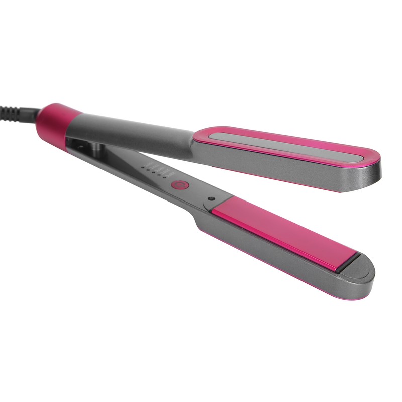 Hair Curler Straightener Dual Use Ceramic Barrel Adjustable Temperature Hairstyling