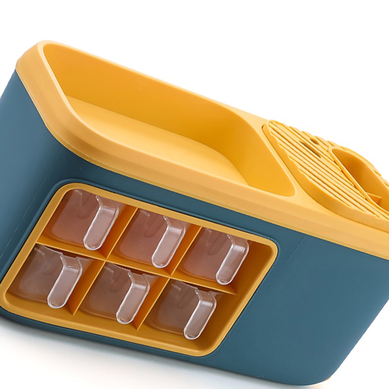 Seasoning Bottle Storage Box Multifunctional Double Layer Kitchen Seasoning Bottle