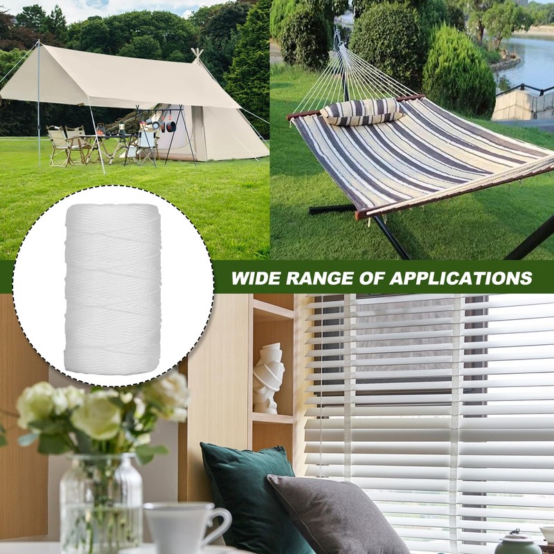 2mm Roman Blind Cord, 40 Meters Nylon Picture Hanging Cord