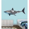 VWAQ Great White Shark Wall Decal Peel & Stick Room