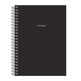 Black Wire-O Journal A5 6 X 8.5"