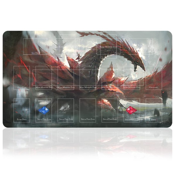 sabermaster Card Rubber Mat Duel Mat Gaming Competition Pad Mat