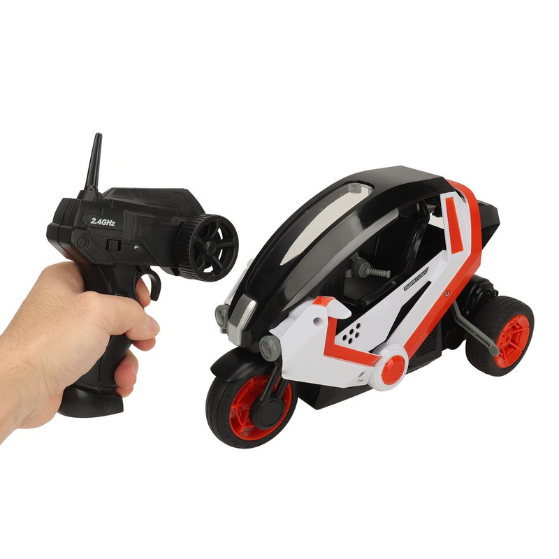 1:8 2.4G Remote Control Stunt Motorcycle 360 Degree Rotating Drift