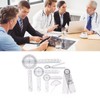 6PCS Medical Goniometer Set PVC Transparent Clear Scale Wear Resistant