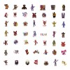 Fnaf Five Nights Freddy 50 Calcomanias Stickers Pvc Vs Agua
