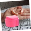TOVINANNA 2sets Dentures Cleaning Case with Brush Portable Dentures Bath