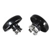 Motorcycle Front Axle Nut Caps Compatible for Harley Touring Street