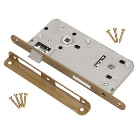 KOTARBAU® Inner Door Mortice Lock 90 x 50 mm Toilet Design Universal Right and Left