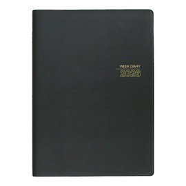 Collect Planner 2026 Weekly Planner, Weekly Diary, Vertical Wiring Binding, A4 D-443, Starts from January 2026