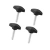 Boxonly Clamping Handle Screw Knobs Handle for Lathes Mechanical Equipment