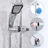 Fhioevt Shower Head Holder Hand Shower Holder Adjustable Shower Head