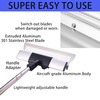 BHTOP Drywall Tools 8", 12", 16" & 32 Skimming Blade