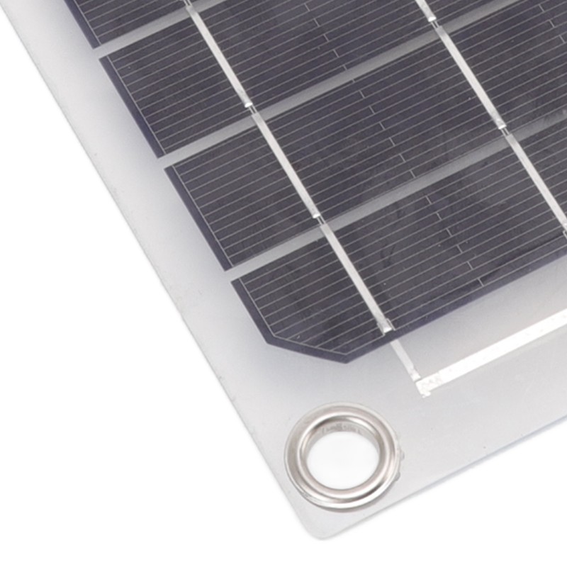 Solar Panel 10W USB Output Transparent Design Double Sided Power