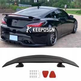 KEEPDSGN For Hyundai Genesis Tiburon Coupe 46" Rear Trunk Spoiler GT Style Wing Matte