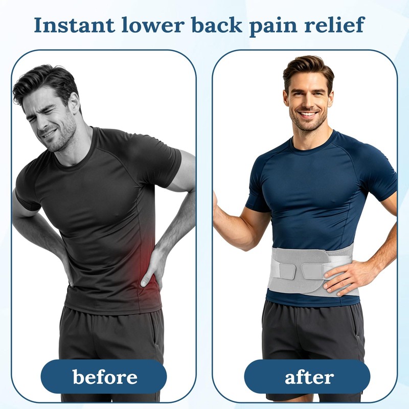 Back Brace for Lower Back Pain Women with Bionic Support