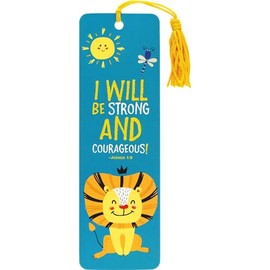 I Will Be Strong and Courageous! - Children's Bookmark