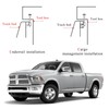 Gasedin 4 PCS Truck Tool Box Mounting Clamps, Aluminum Alloy