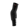 100% PROTECCIONES (Teratec Elbow Guards Black-S Elbow Brace, Black, S