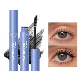 Sace Lady Máscara De Pestañas Prosa Profesional Waterproof Rizado 6g Color Negro 12h ，para unos ojos visiblemente más grandes