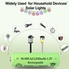 Solar Batteries NI-MH AA 1200mAh 1.2V 10Pcs for Home Device