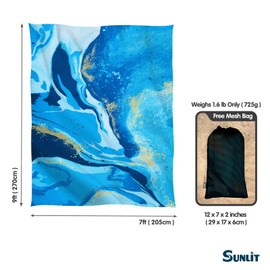 Sunlit - Design Beach Blanket/Beach Mat