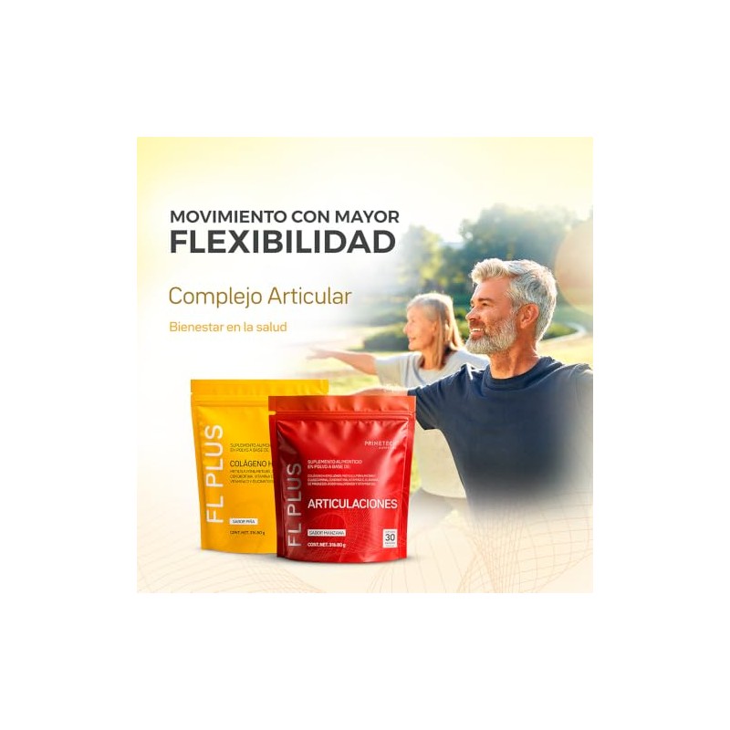 Primetech Nutrition Protector De Articulaciones FL+PLUS, Sabor Piña