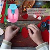 TEHAUX DIY Embossed Mini Punch Machine 5pcs Heart Paper Punch
