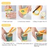 Lid opener, 3 in 1 multifunctional bottle opener, non-slip and