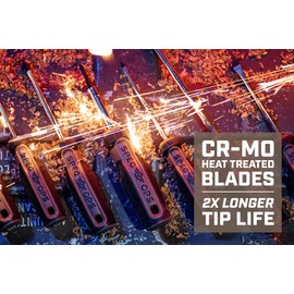 Spec Ops Tools Father's Day Gifts for Dad 12-Piece Screwdriver Set, 5 Phillips, 5 Slotted, 2 Torx, Magnetic Tip, 3% Donated to Veterans