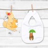 Mr. & Mrs. Panda Organic Baby Bib Bear with Umbrella,