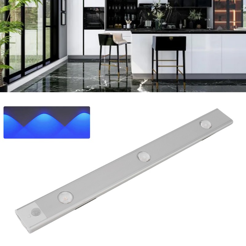 Under Cabinet Light 15.7in Long Magnetic Motion Sensor Stepless Dimming
