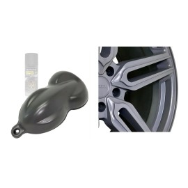 DYC 4 pack Nardo Grey HyperDip Peelable Paint Spray Aerosol Cans Wheel Kit