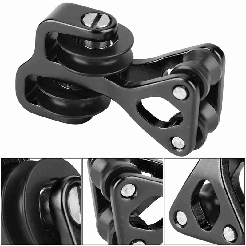 Aluminium Alloy Archery Compound Bow Cable Slide String Splitter Roller
