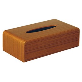 SAITO WOOD TS-03T Tissue Box Cover, Cheek Grain