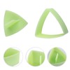 Bojueshaw Rice Triangle Shaper Mold,Plastic Triangle Sushi Mold Case,Non Stick