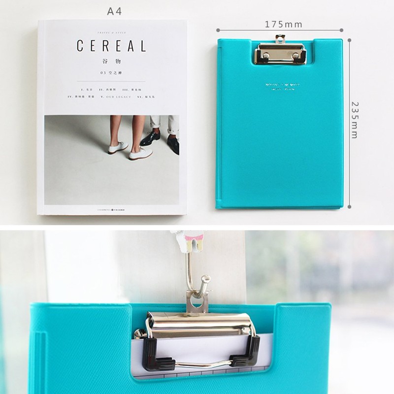 MinniLove A5 Binder Clipboard Folder Word Pad Clip File File